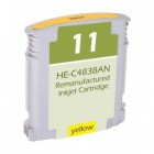 HP 11 C4838AE, yellow, 28ml, (kompatibilný)